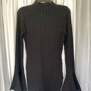 Keepsake Mock Neck Mini Dress